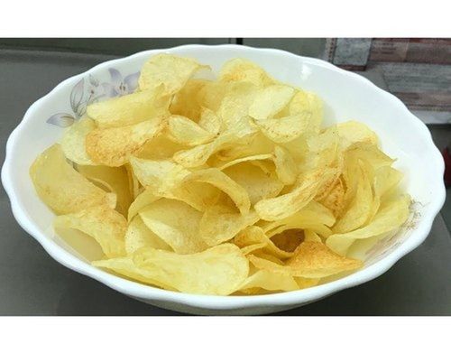 Crispy Salty Round Shape Hygienically Packed Potato Chips
