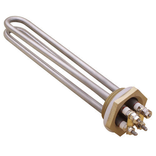 Silver Simple To Install Stainless Steel Electrical Industrial Heating Elements For Geysers