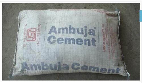 Grey Gray Ambuja Cement For Constriction Work High Quality Material And Easy To Uses 