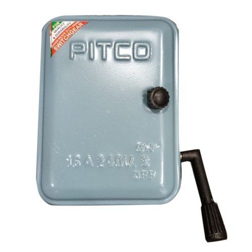 Sleek And Durable Design Pitco 2 Pole 16Amp Main Switch Gear Rated Current: 420 Volt (V)