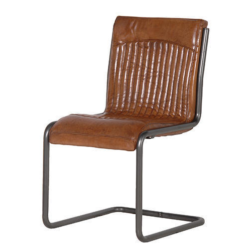 Eco-Friendly Light Weight And Fine Finish Brown Color Comfortable Visitor Chair For Office