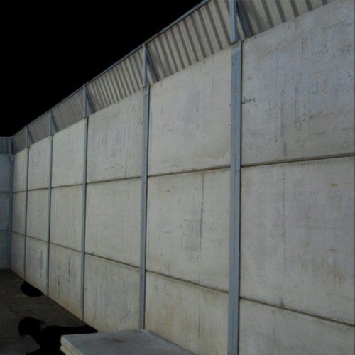 Gray 6Mm Panel Build Precast Concrete Wall With Rectangular Shape And High Strength