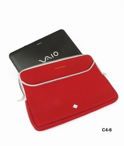 Red Pro Soft Sleeve Carry Laptop Case Bag (13 And 13.3-Inch)