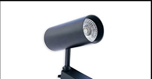 Round Shape 24 Watt Led Track Light Black Body Warm White For Commercial Area  Input Voltage: 220 Volt (V)