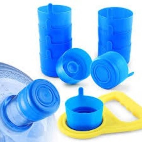 Round Shape And Blue Color Sealing Water Plastic Bottle Cap