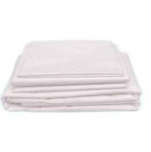 Shrink Resistance Skin Friendliness White Disposable Hospital Bed Sheet