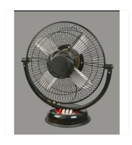 300 Mm Electric Four Blades Black Table Top Fan Used For Office Strong And Durable Energy Efficiency Rating: 3 Star