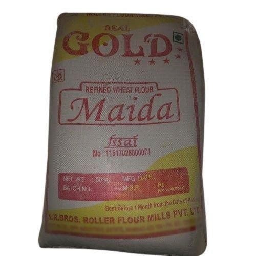 50 Kilogram Pure And Natural Real Gold Refined Wheat White Maida