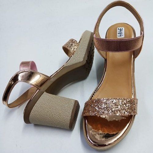 TPR Ladies Platform Heel Sandal, for Marriage Wear, Party Wear, Feature :  Attractive Designs, Durable at Rs 350 / 14 in Valsad