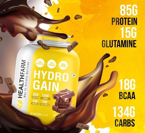 Delicious Taste Nutrition Rich High In Protein Hydro Gain Hydrolysed Whey Protein Isolate Dosage Form: Powder