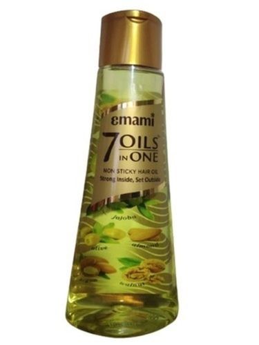 Yellow Emami 7 Oils In One Non Sticky Hair Oil For Strength And Nourishment, 500 Ml