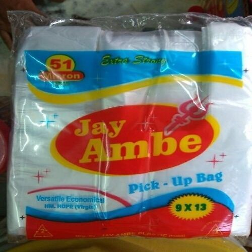 Good Quality And Light Weight Jay Ambe Hdpe Virgin Carry Bag Packaging Type Box