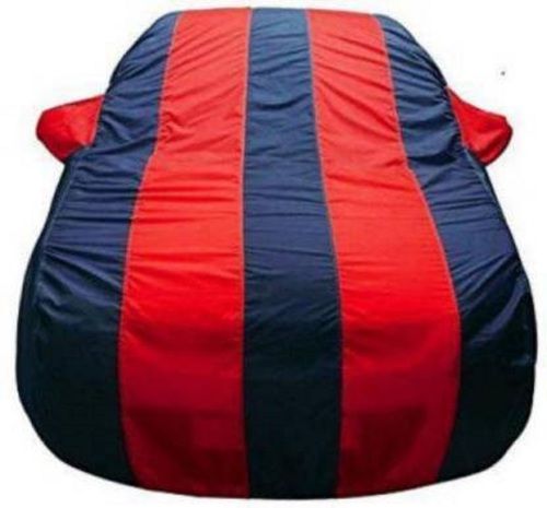 Polyester Numbor One Car Cover For Maruti Suzuki Ertiga (With Mirror Pockets) (Red, Blue, For 2021 Models)