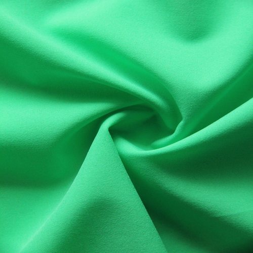 Lycra Fabric - 44 Inch Plain Green, 120 GSM for Garments Use | Warm, Washable, Excellent Elasticity