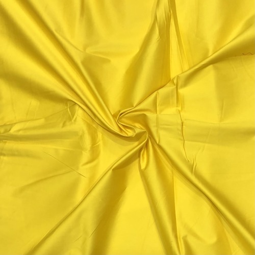 Lycra Fabric - 44 Inch Plain Yellow, 120 GSM Soft, Comfortable, Washable, Elasticity for Garments