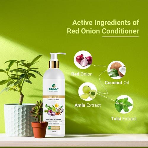 Red Onion Conditioner With Active Ingredients Of Red Onion, Coconut Oil, Amla Extract And Tulsi Gender: Female