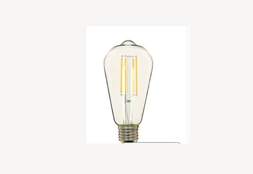 Transparent Led Filament Bulb With 4 Watt Power And 220 Voltage Application: For  Lighting