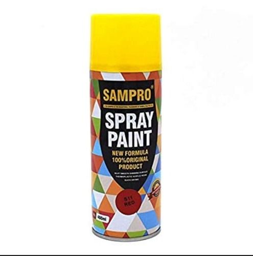 Easy To Use, High Quality Finish And Durable Sampro Red Spray Paints For Metal Chemical Name: Sodium Alginate