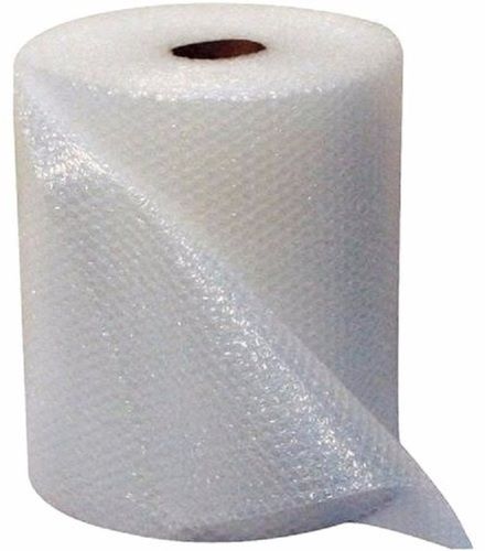 White 100 Meter Length And Ldpe Plastic Materials Retchangular Air Bubble Rolls