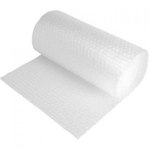 White Plain Ldpe Plastic And 100 Meter Length Disposable Air Bubble Roll 