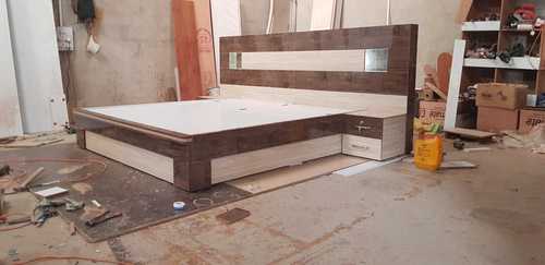 Wooden Wood Single Bed Furniture White Colors High Built Quality Stylish Desinger Solid Wood