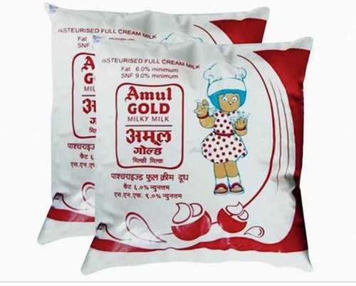 100 Percent Fresh Healthy And Natural Rich Protein And Minerals Amul Gold Full Cream Milk