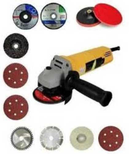 Yellow 900W Angle Grinder Machine With Multiple Accessories Metal Polisher Angle Grinder