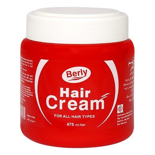 Chemical Free Smoothing And Straightening Berly Hair Cream 