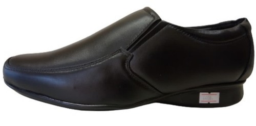Leather Formal Shoes - 1 Inch Heel Black | Super Soft Touch Stylish Design Durable Comfort for All Occasions