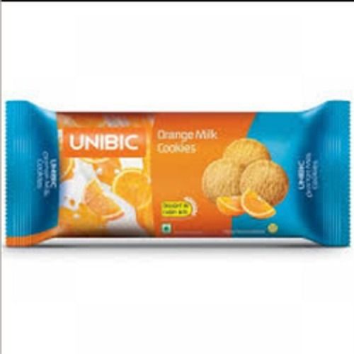 Delicious Taste And Sweet Enriched 100% Fresh Baked Pure Orange Milk Unibic Cookies 