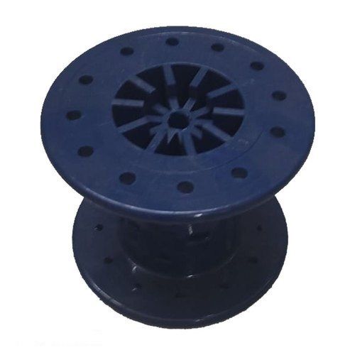 Durable Long Lasting Solid Strong Plastic Blue Bobbins Empty Spools For Embroidery Material Length: 4-7 Inch (In)