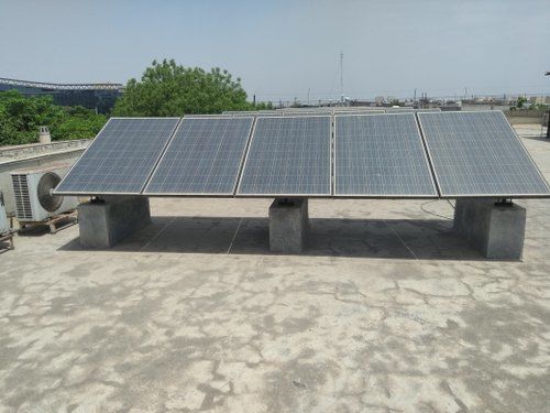 Blue Easy To Install Off Grid Roof Top Solar Power Plant For Residential (10 Kw)