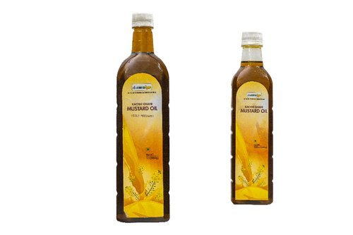 फ्रेश एंड नेचुरल प्रिजरवेटिव्स हेल्दी केमिकल फ्री ऑर्गेनिक मस्टर्ड ऑयल ग्रेड: ए