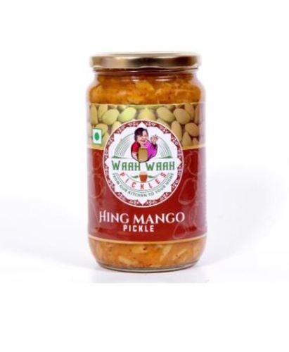 मसालेदार स्वाद के साथ 100 प्रतिशत ताजा और शुद्ध शाकाहारी मसालेदार हिंग आम का अचार शेल्फ लाइफ: 12 महीने