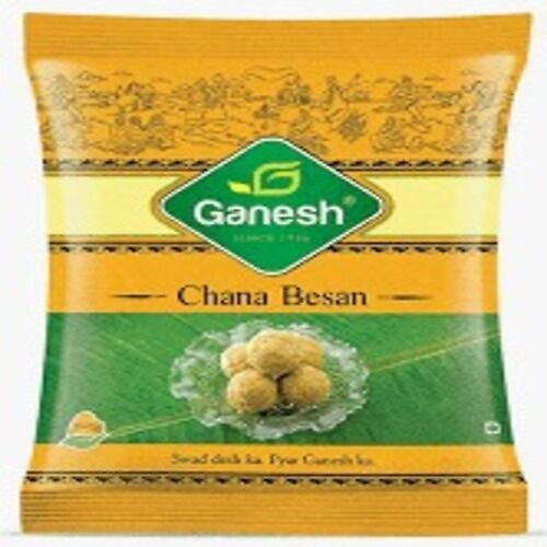 Yellow Good Quality Ganesh Chana Besan For Cooking And Carbohydrate 3.3 Grams 