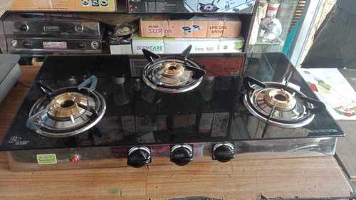 Good Quality Glass Top Gas Stove Gtmc 03 And Tri Pin Burners