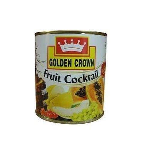 Healthy And Nutritious Hygienic Prepared Liquid Golden Crown Fruit Cocktail (840gm Can)