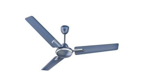 Indigo Blue Havells Ceiling Fan With 50 Watt Power And 400 Rpm Speed Blade Diameter: 12 Millimeter (Mm)