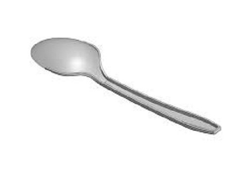 Gray Light Weight Colour Grey Plain Plastic Spoon Easy To Uses And High Quality Material 