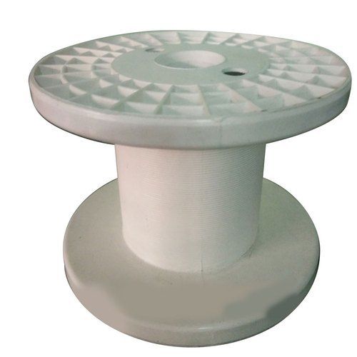 Long Lasting Plastic White Bobbins Empty Spools For Embroidery Material Length: 4-7 Inch (In)