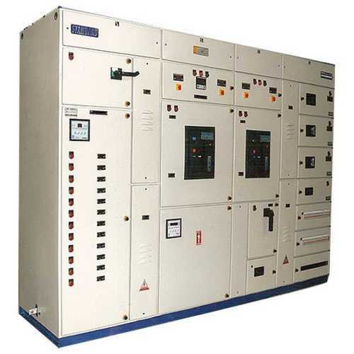 Mild Steel Three Phase Electrical Control Panel Board, Powder Coated