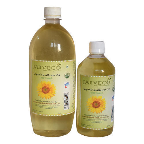 No Added Preservative Natural Taste Organic Sunflower Oil For Cooking Grade: A