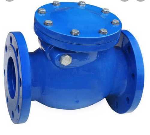 Non Return Valves Mild Steel Body Material And Blue Color Coated Surface Application: Industrial Use