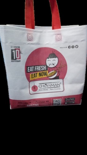 Printed Non Woven Carry Bag Rectangle Size 10X8 Inch For Shopping Uses Bag Size: 10X8Inch