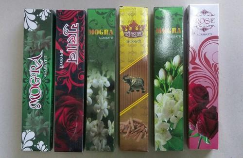 Glossy Lamination Printed Pattern Corrugated Carton Readymade Agarbatti Boxes For Packaging