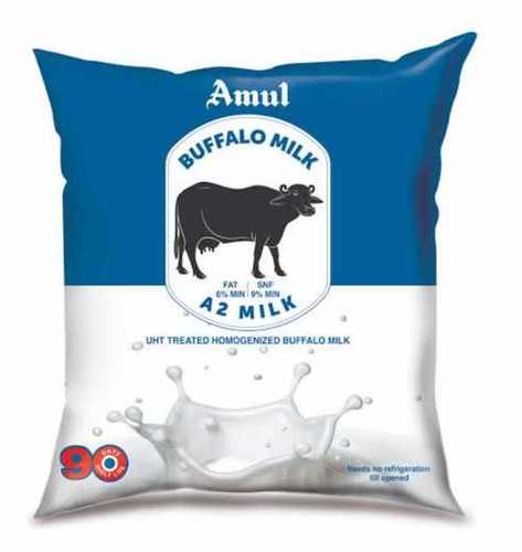 Rich Protein And Minerals 100 Percent Fresh Healthy And Natural Amul Buffalo Milk