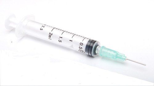 Transparent Disposable Plastic Pharmaceutical Injections With Needle 2.5Ml Usage: For Surgeries