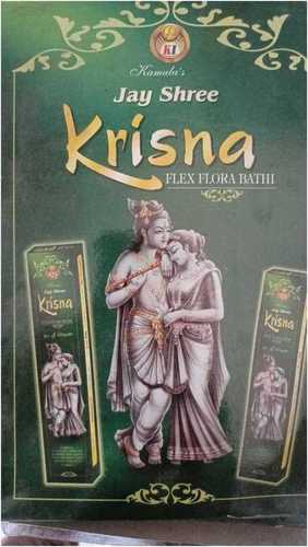 6 Inch Brown Radha Krishna Incense Stick With Flex Flora Fragrance