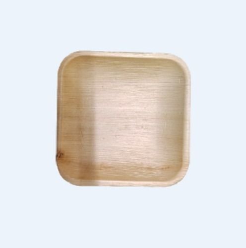 7 Inch Square Shape And Environment Friendly Recyclable Light Weight Disposable Areca Leaf Plate