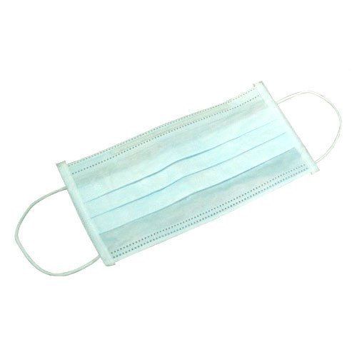 Light Weight Gray Disposable Non-Woven Green Three Ply 3 Ply Face Mask Age Group: Men